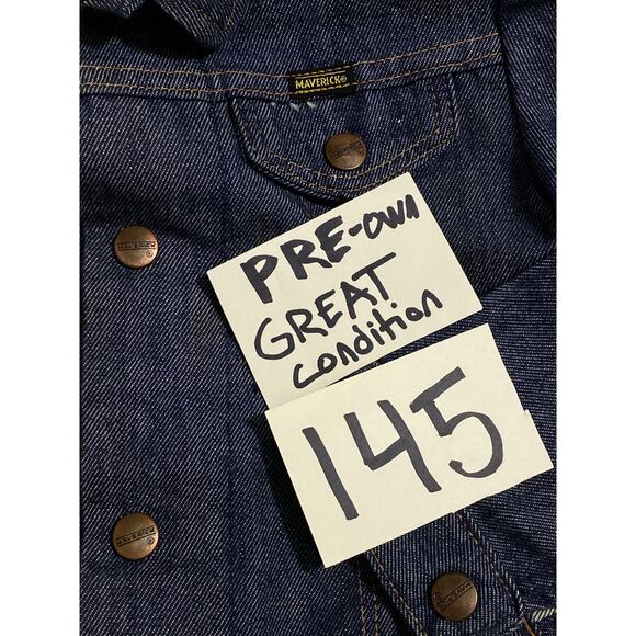 Vintage Maverick Blue Bell Denim Jacket – Toddler Size 5T Made in USA - Picture 8 of 8